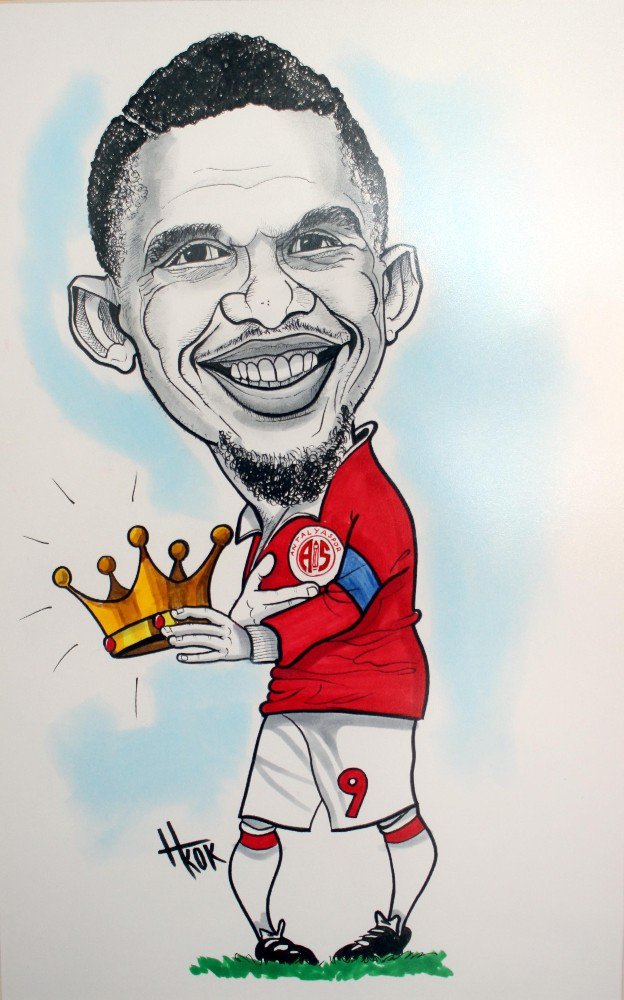 Eto’o’ya Karikatür Sürprizi