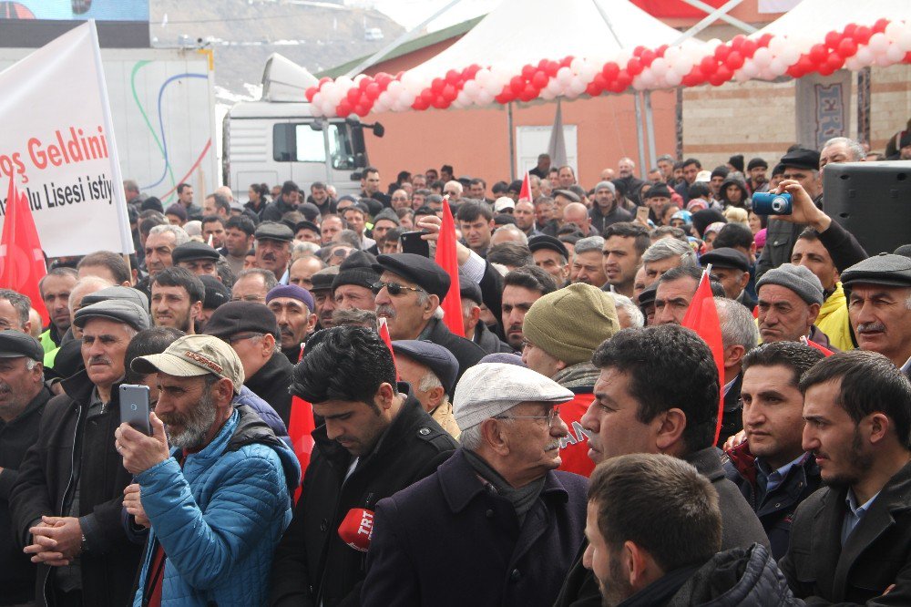 Bakan Arslan Ve Yılmaz, Ilgar Dağı Tüneli’nin Temelini Attı