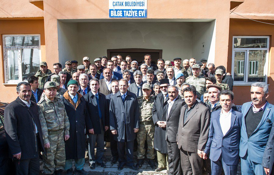 Vali Ve Büyükşehir Belediye Başkan Vekili Taşyapan’ın, Çatak Ziyareti