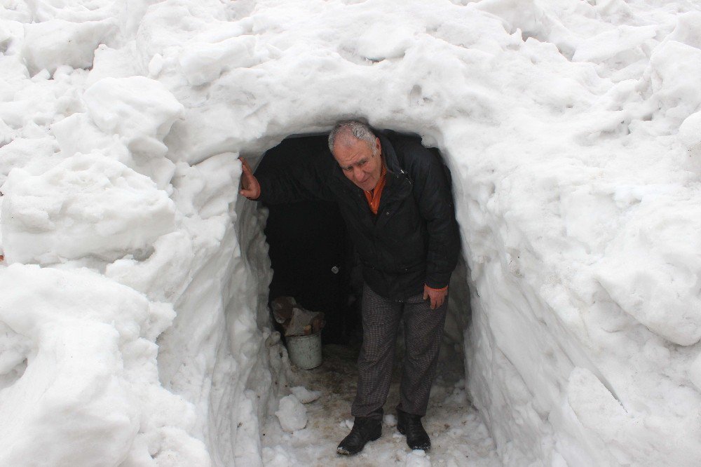 Muş’ta Kardan Tünel