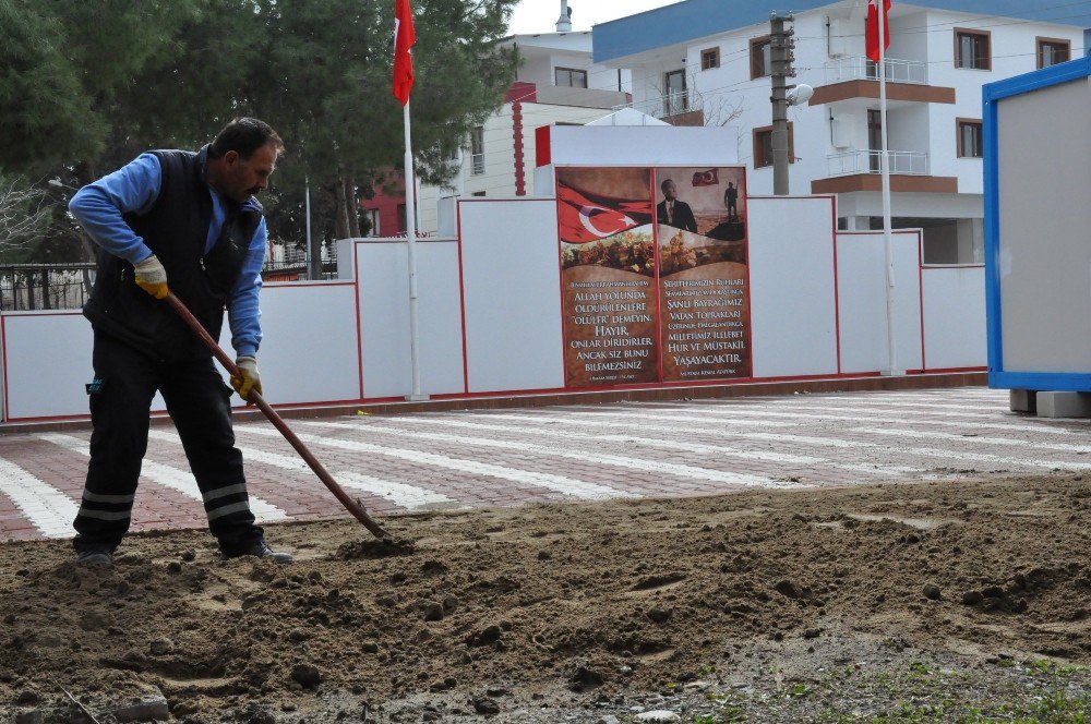 Şehitler Koruluğu’na Çevre Düzenlemesi