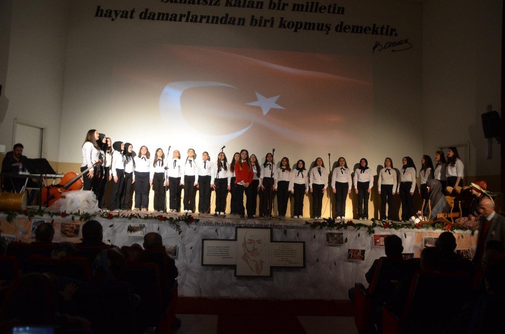 Bafra’da "İstiklal Marşı" Programı