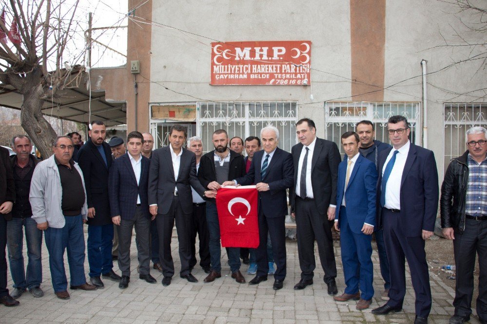 Ak Parti’den Mhp’ye Ziyaret