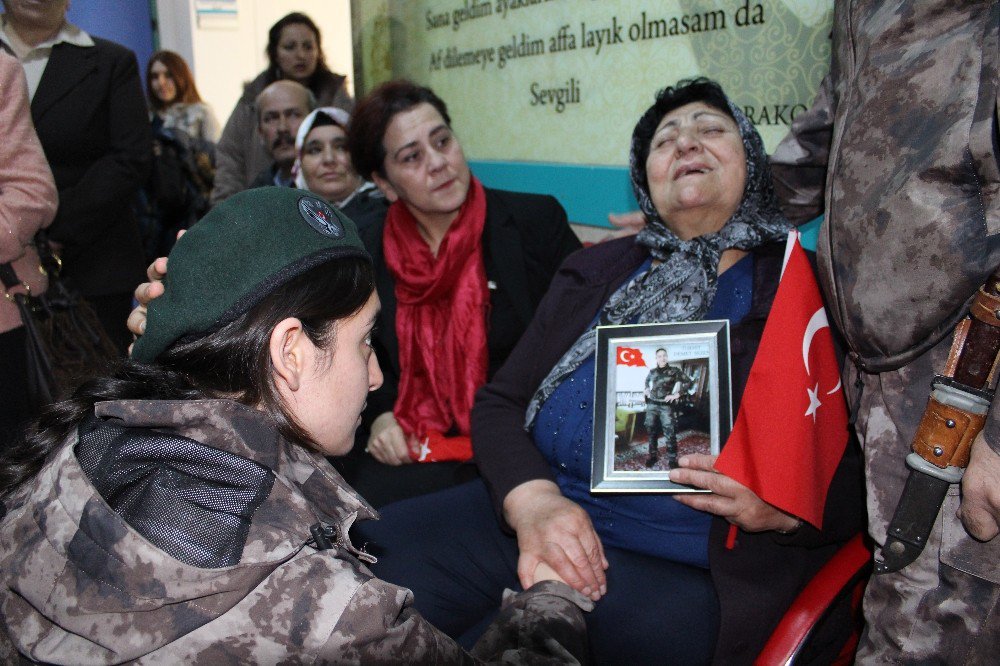 Şehit Aileleri, Ortaokul Öğrencileriyle Buluştu