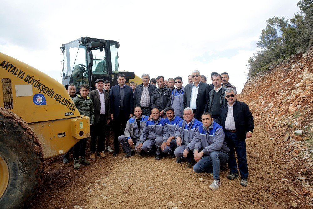 Kaş’ın Sahil Aklar, Yeni Bir Yolla Yayla Aklar’a Bağlanıyor