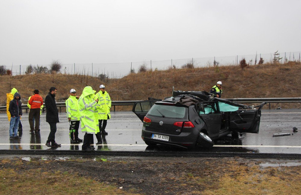 Bolu’da Trafik Kazasında 1 Kişi Öldü