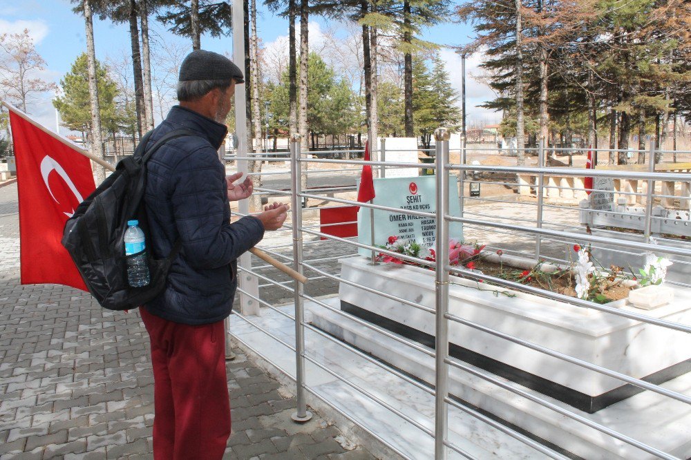 Ömer Halisdemir İçin 600 Kilometre Yol Yürüdü