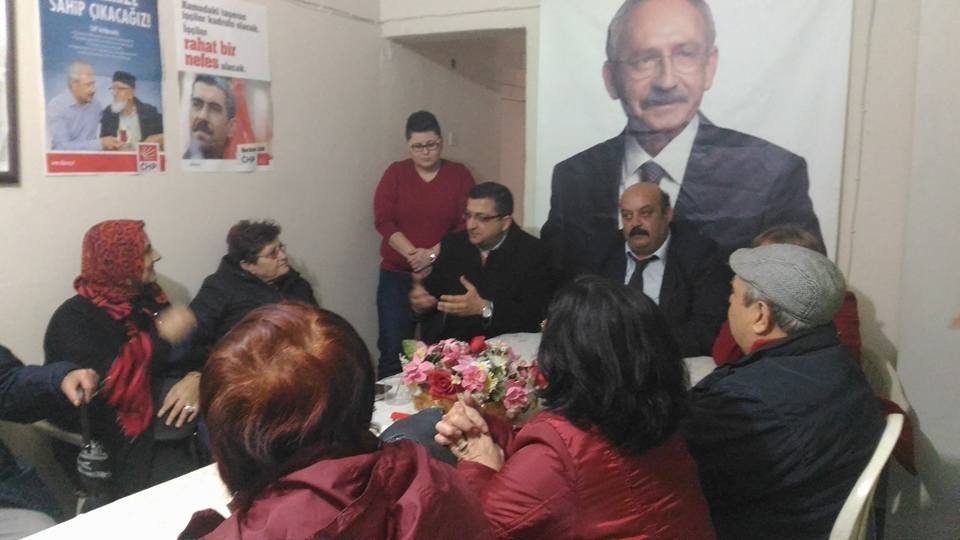 Chp Milletvekili Bülent Öz Lapseki’de