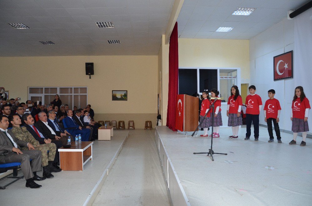 Darende’de İstiklal Marşının Kabulünün 96. Yıl Dönümü Kutlamaları