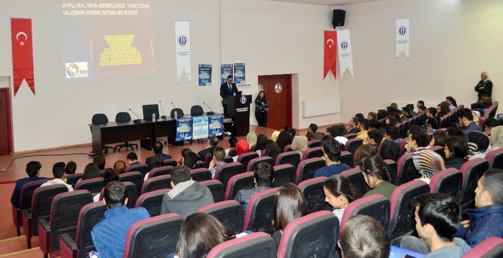 Üniversite Öğrencilerine Tüketici Hakları Konferansı