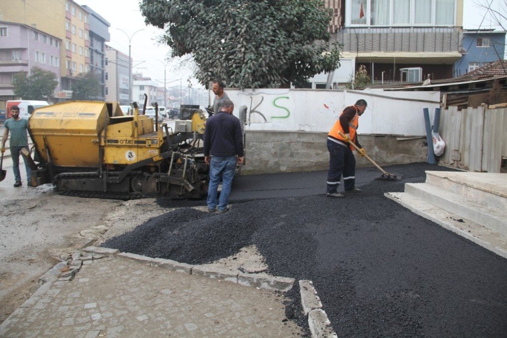 Tramvay Hattında Çevre Düzenleme Çalışmaları Sürüyor