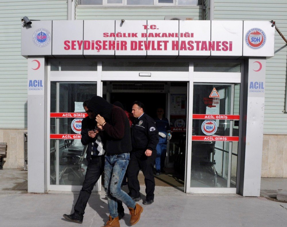 Seydişehir’de Marketten Hırsızlık Şüphelileri Yakalandı