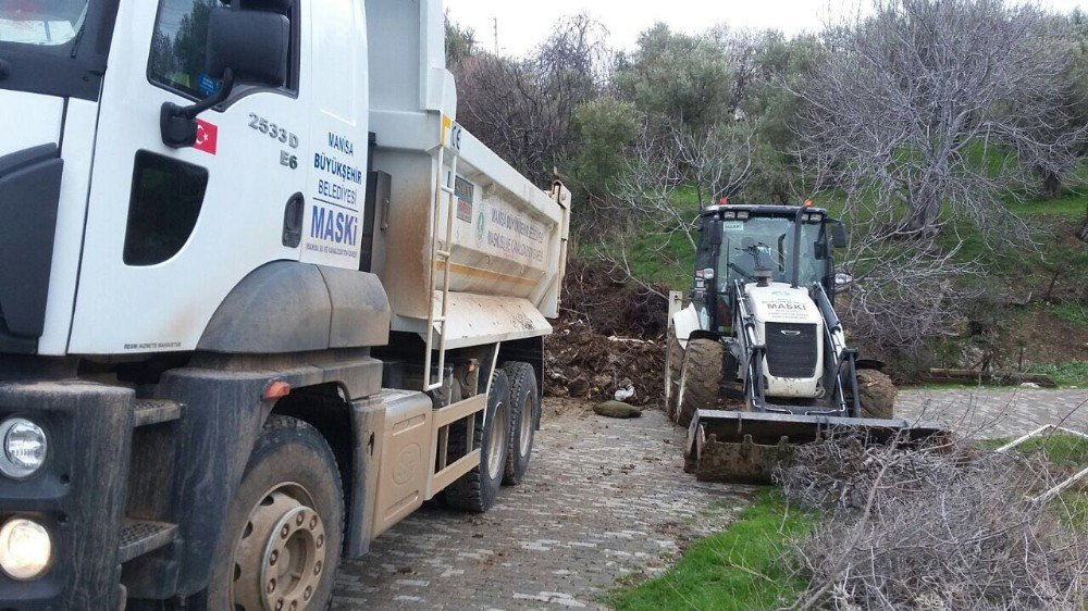 Manisa’da Su Taşkınlarına Önlem