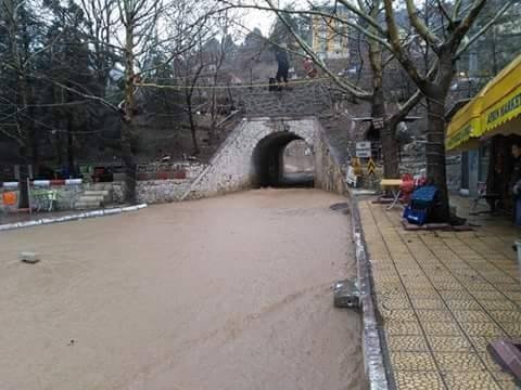 Turizm Köyü Sel Sularına Teslim Oldu