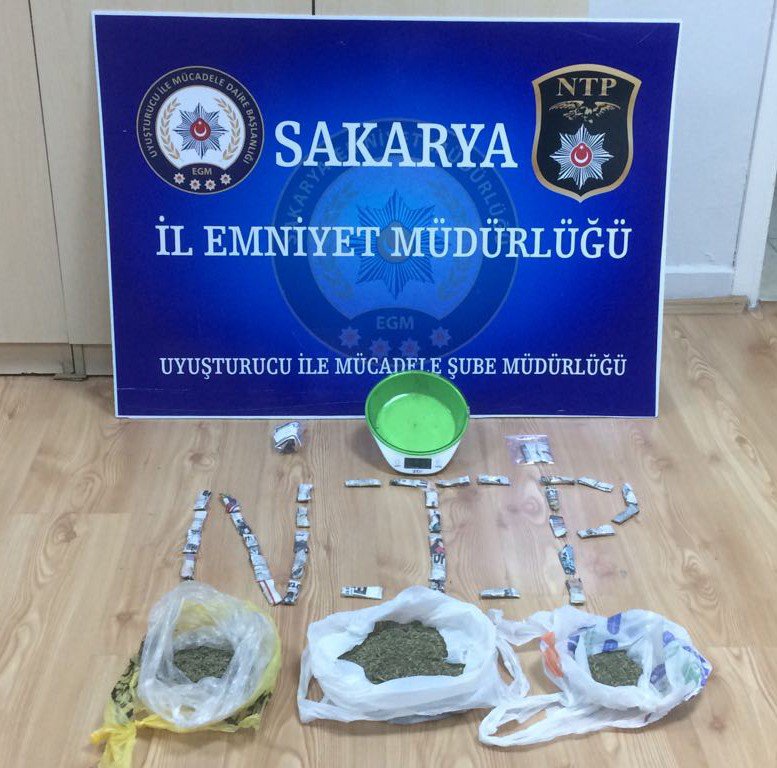 Sakarya’da Polis Ekipleri Uyuşturucuya Geçit Vermiyor