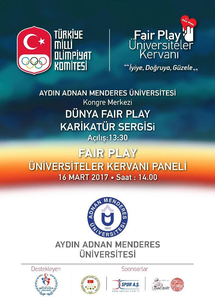 Fair-play Kervanı Startı Adnan Menderes Üniversitesi’nde Veriyor