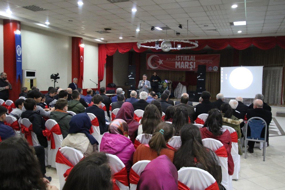 İstiklal Marşının Kabulü Programına Yoğun İlgi