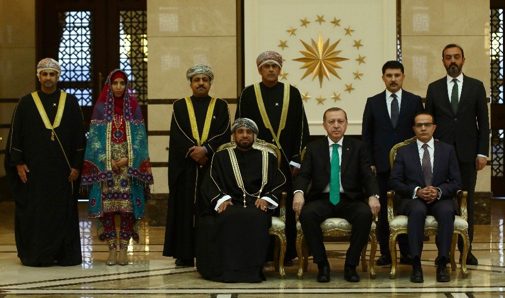 Cumhurbaşkanı Erdoğan, Umman Sultanlığı Büyükelçisini Kabul Etti