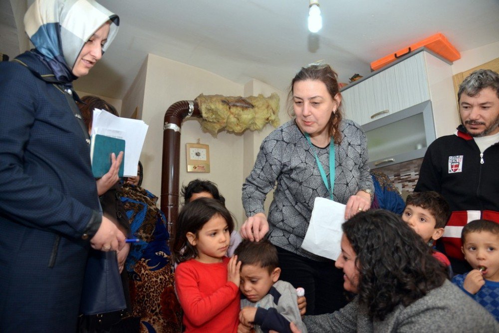 Suriyeli Çocuklara Yönelik Eksik Aşı Tamamlama Ve Aşı Hızlandırma Çalışmaları