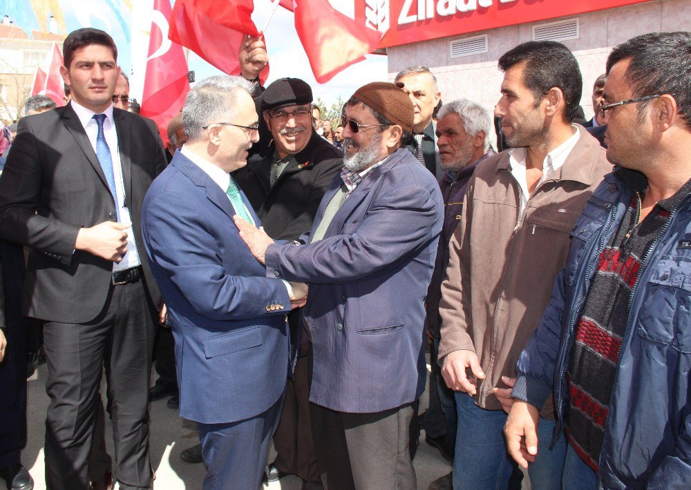 Bakan Ağbal Konya’da Referandum Çalışmalarına Katıldı