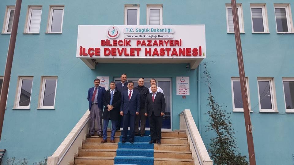 Başkan Yalçın, 14 Mart Tıp Bayramı Nedeniyle İlçe Hastanesini Ziyaret Etti