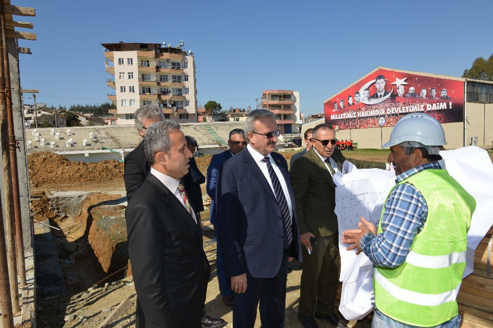 Vali Karaloğlu, Serik’te İncelemelerde Bulundu