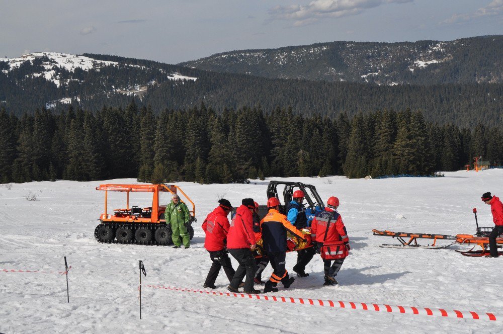 Ilgaz Dağı’nda ‘Kış Kurtarma Tatbikatı’ Yapıldı