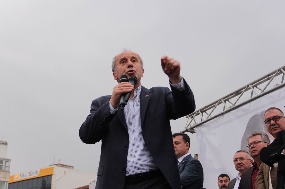 Chp Yalova Milletvekili Muharrem İnce: