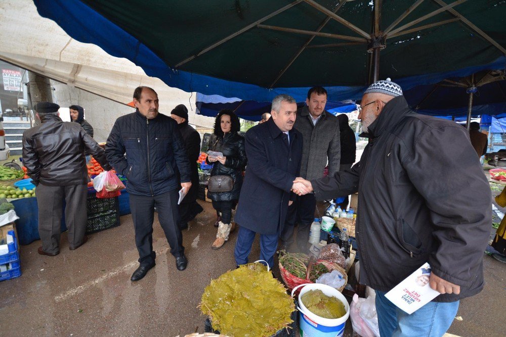 Başkan Baran, ‘Evet’ Kampanyası İçin Mahalle Turunda