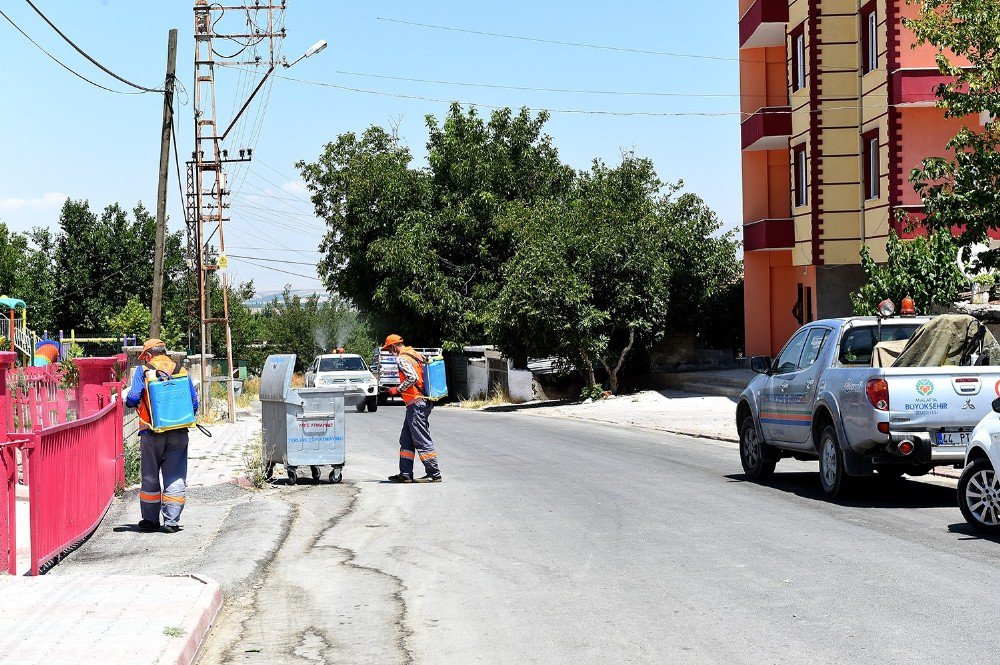 Büyükşehir’den Haşereyle Etkin Mücadele