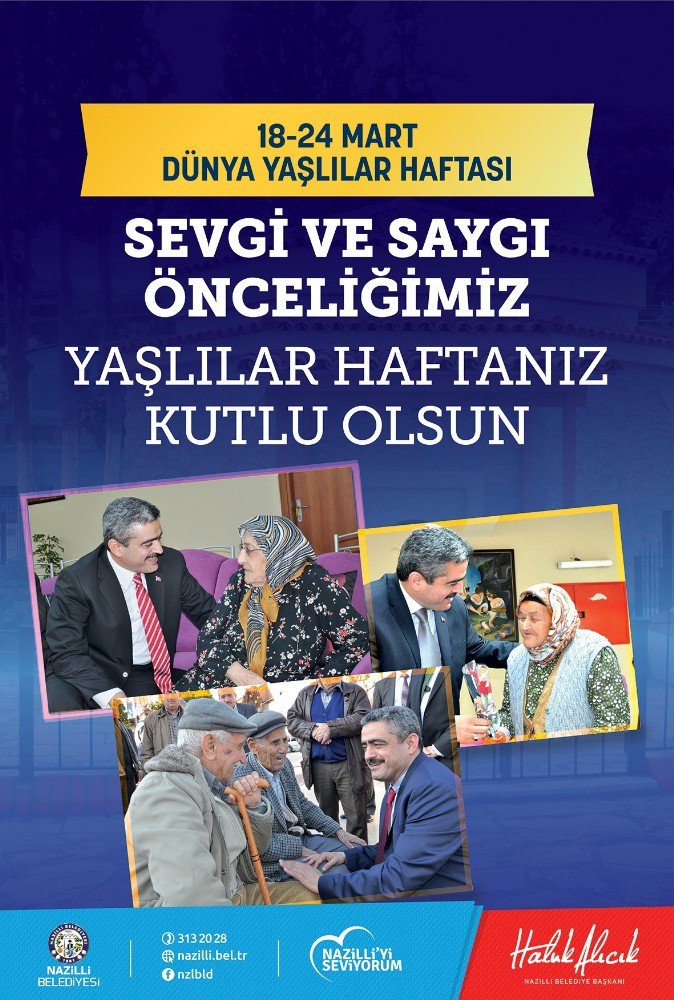 Alıcık, “Yaşlılarımız Birlik Ve Beraberliğimizi Simgeleyen Kutsal Değerlerimizdendir”