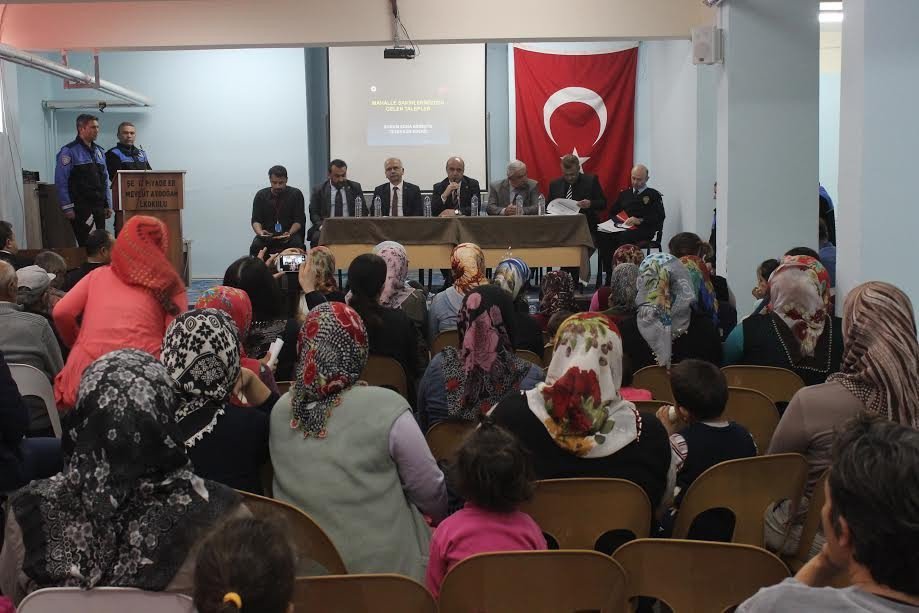 Osmaniye Emniyet Müdürlüğünden Mahallelerde Huzur Toplantısı