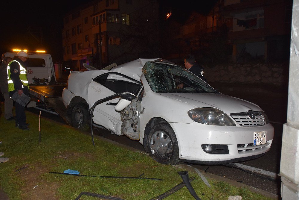 Polis Memuru Kazada Hayatını Kaybetti