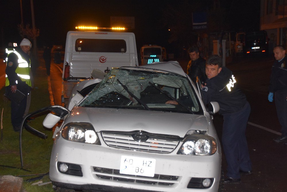 Polis Memuru Kazada Hayatını Kaybetti