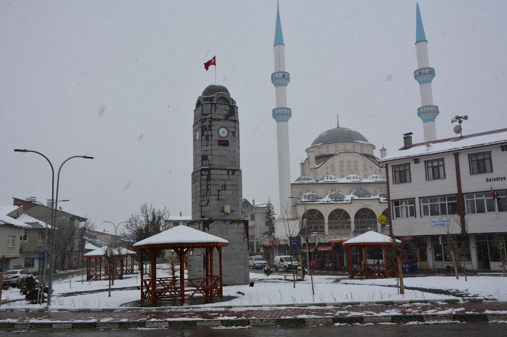 Tokat’ta Kar Yağışı