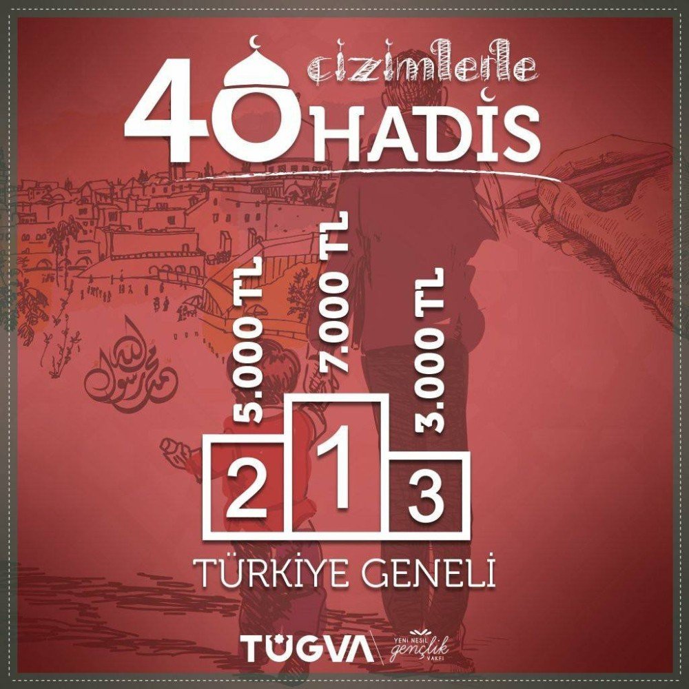 Tügva’dan ‘Çizimlerle 40 Hadis’ Yarışması