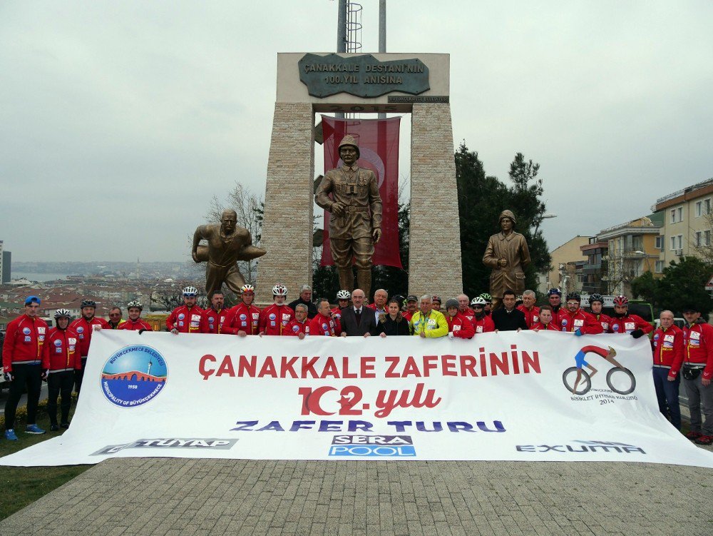 Büyükçekmece’den Çanakkale’ye Zafer Turu