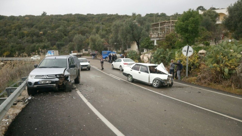 Demre’de Trafik Kazası: 1 Yaralı