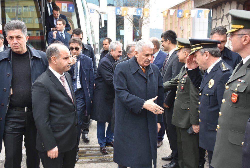 Başbakan Yıldırım’dan Mhp’li Karabük Belediye Başkanına Ziyaret