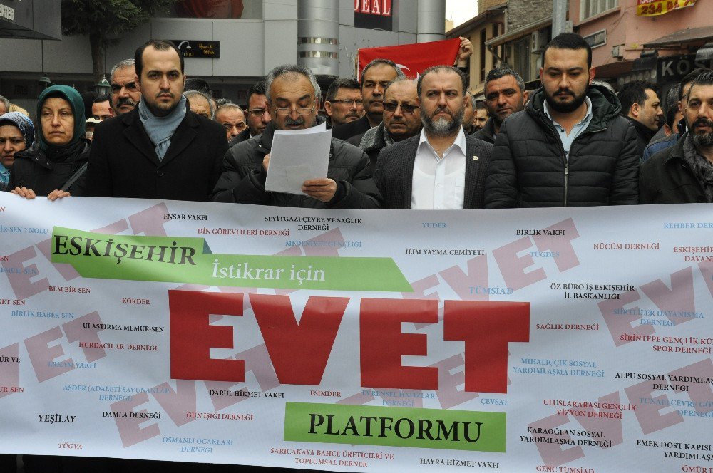 Eskişehir’de 93 Sivil Toplum Kuruluşu “Evet” Diyecek