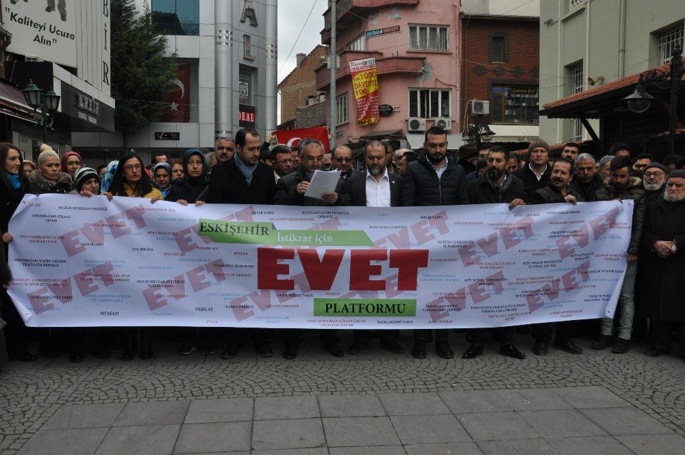 Eskişehir’de 93 Sivil Toplum Kuruluşu “Evet” Diyecek