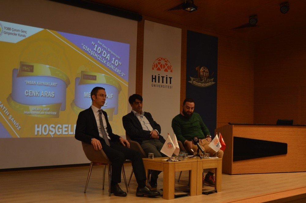 Genç Girişimciler Hitit Üniversitesi’de Toplandı