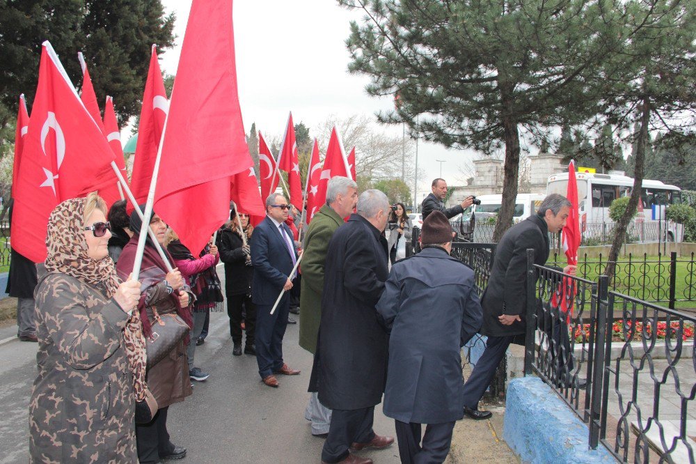 16 Mart Şehitleri Edirnekapı’da Anıldı