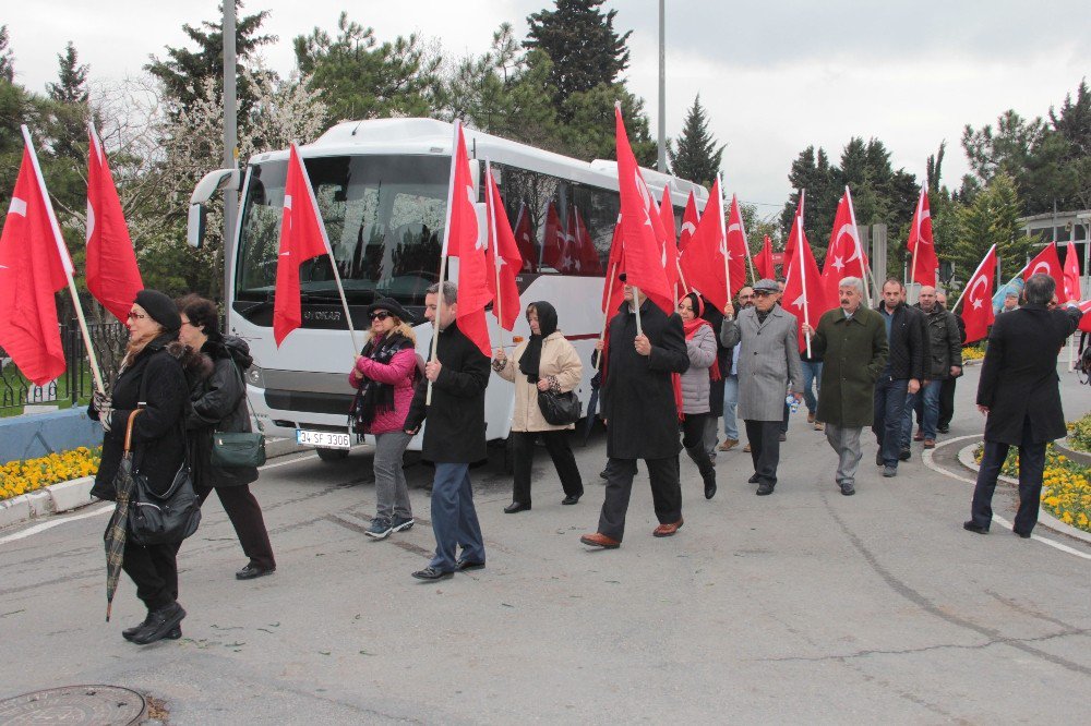 16 Mart Şehitleri Edirnekapı’da Anıldı