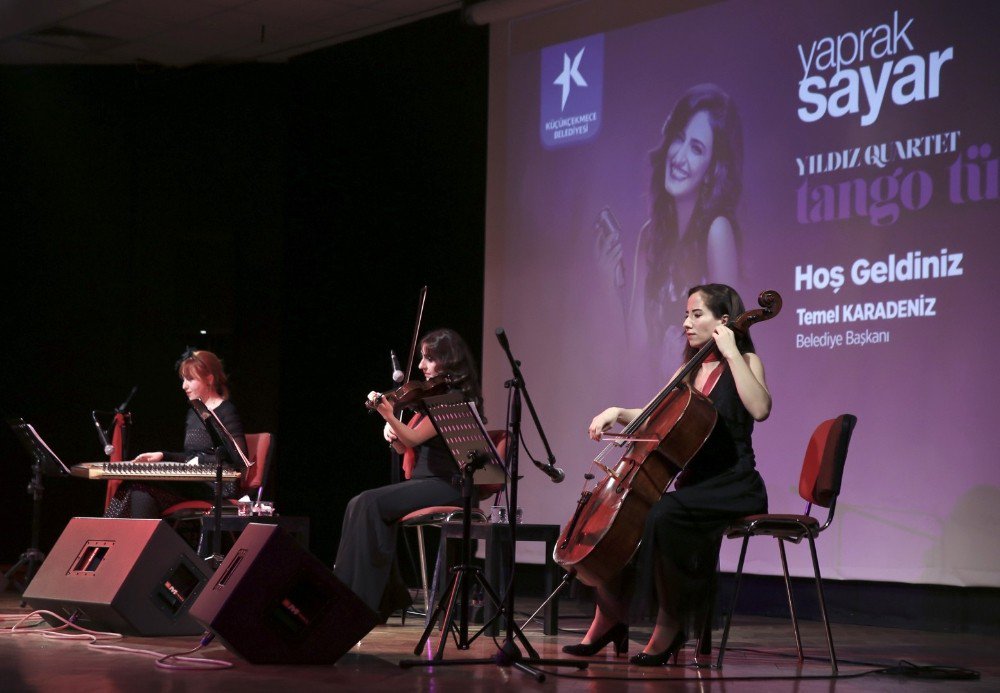 Yıldız Quartet Grubu, Türk Tangolarını Seslendirdi