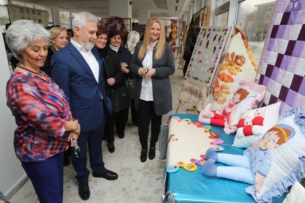 Nilsem Kursiyerlerinden ‘Kırk Yama’ Sergisi