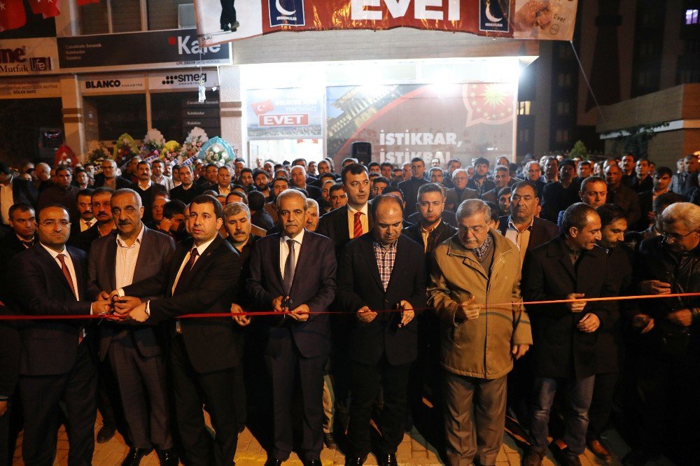 Şanlıurfa’da İlk Evet Bürosu Açıldı