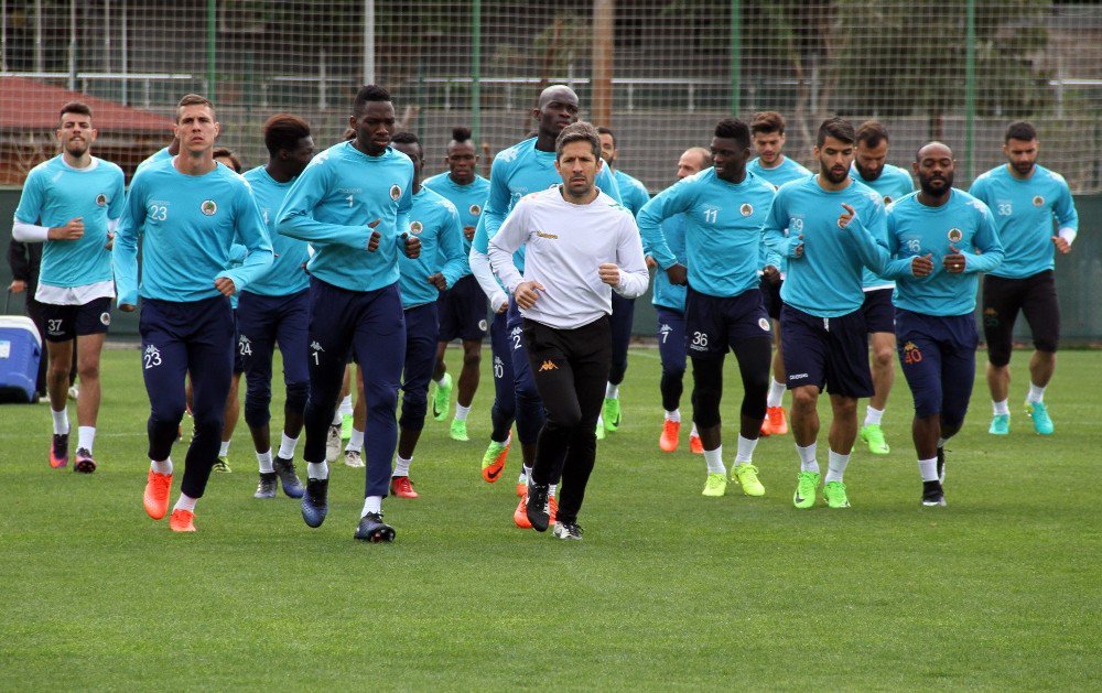 Aytemiz Alanyaspor, Bursaspor Maçı Hazırlıklarını Sürdürdü