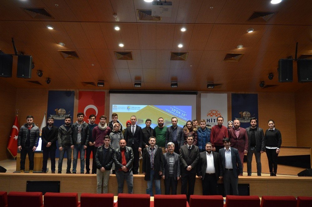 Genç Girişimciler Hitit Üniversitesi’de Toplandı