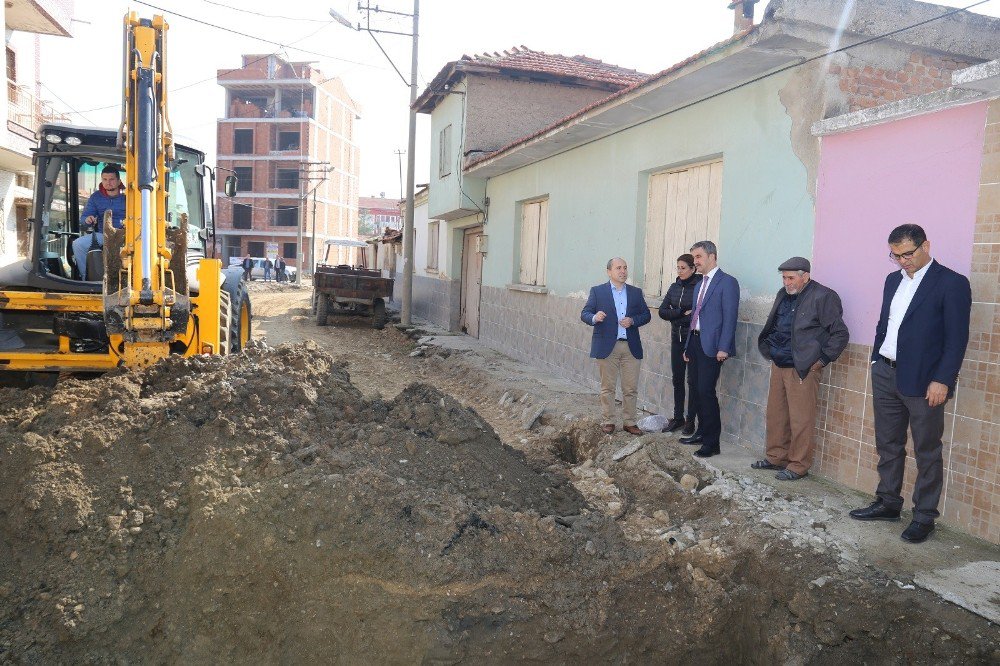 Yiğitler’de Doğalgaz Sonrası Üstyapı Çalışmaları